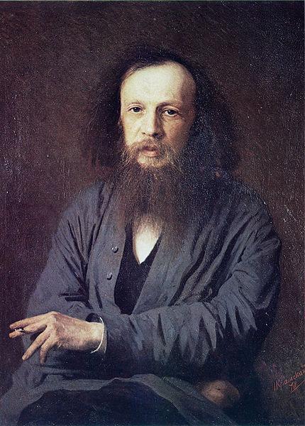 Ivan Nikolaevich Kramskoi I. N. Kramskoy. D. I. Mendeleev. France oil painting art